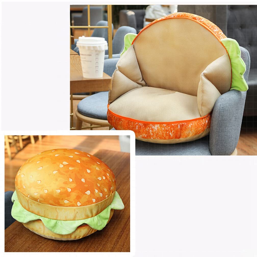 Amazon｜ハンバーガーぬいぐるみ 寝抱き枕 クッション 車用 座椅子